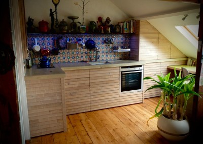lipson attic kitchen